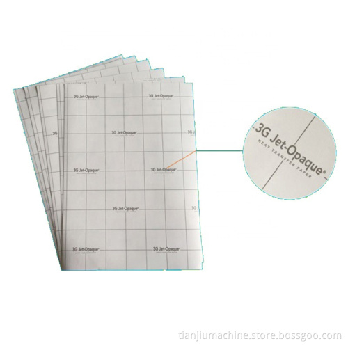 T-Shirts Heat Transfers Paper A3 A4 Opaque 100 Sheets for Dark Color Clothing